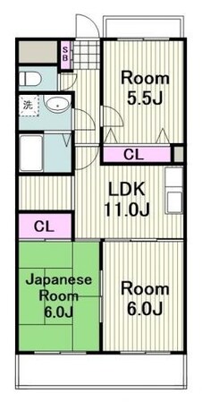 ハイブリッジIIの物件間取画像